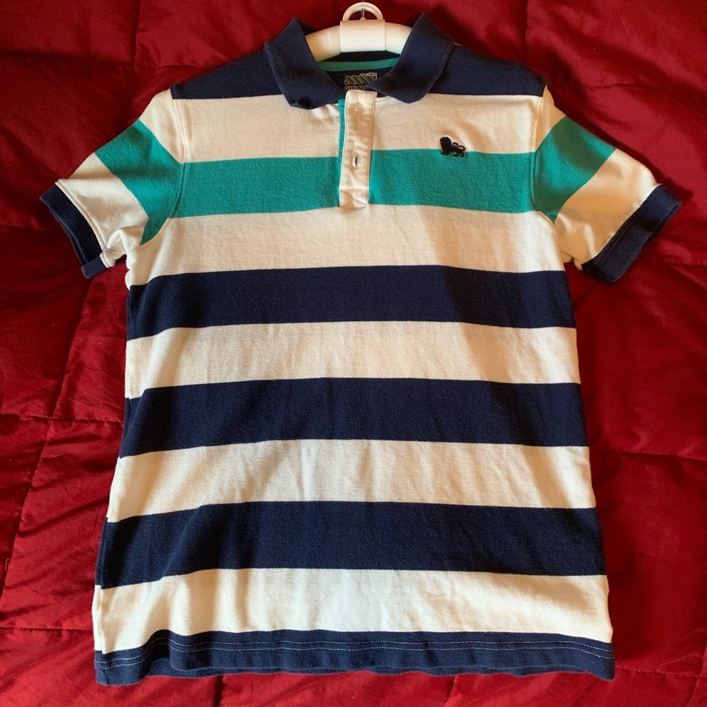 Old Navy boys striped polo (#1)